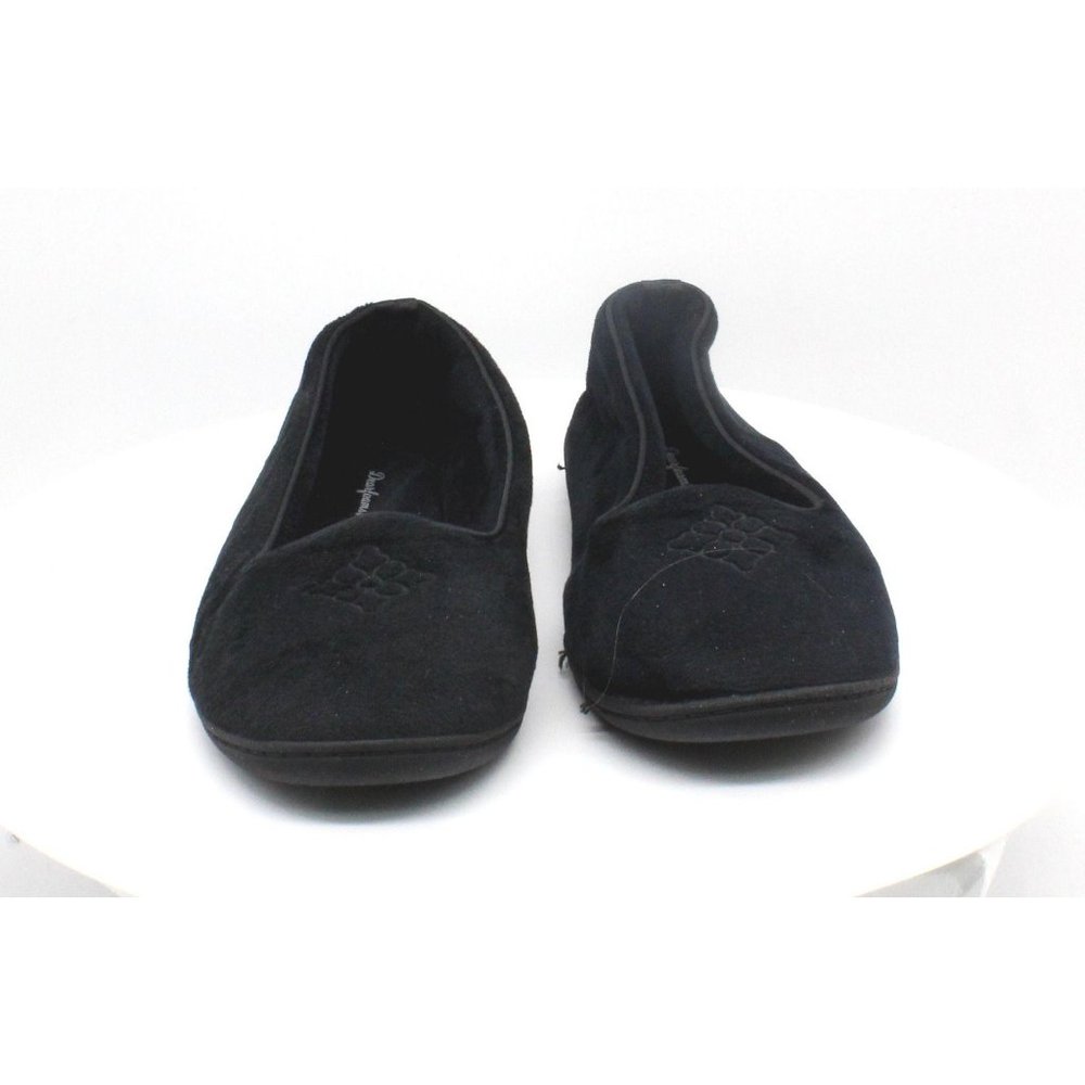 Dearfoams Woman's Microfiber Velour Clog w/Quilt - Picture 2 of 8